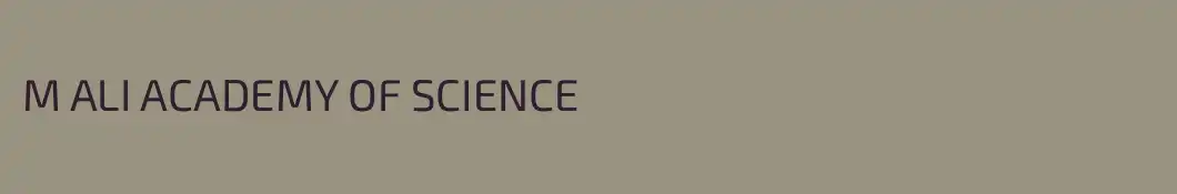 M ALI ACADEMY OF SCIENCE